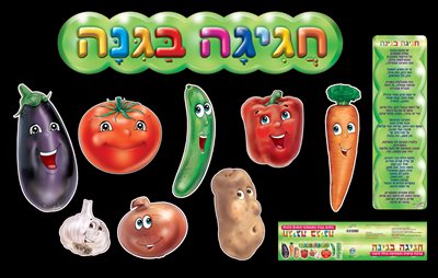 חגיגה בגינה ערכת קישוט וחידון בחרוזים